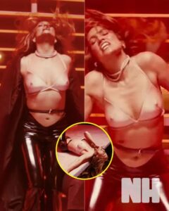 Jennifer Lopez wears bra with e.e.rily realistic nipples in daring new music video.