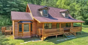 Step Inside Tennessee’s Most Breathtaking 18-Acre Log Home!